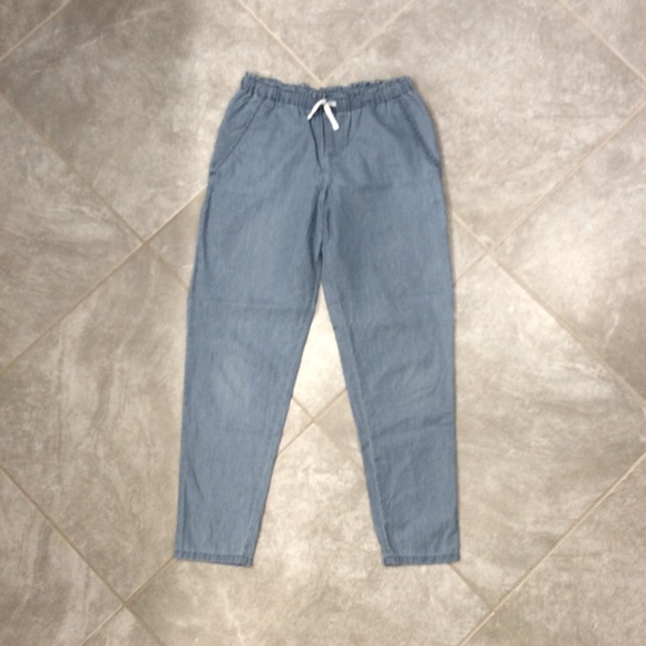 Girls Drawstring Jeans/Pants - Picture 2 of 5